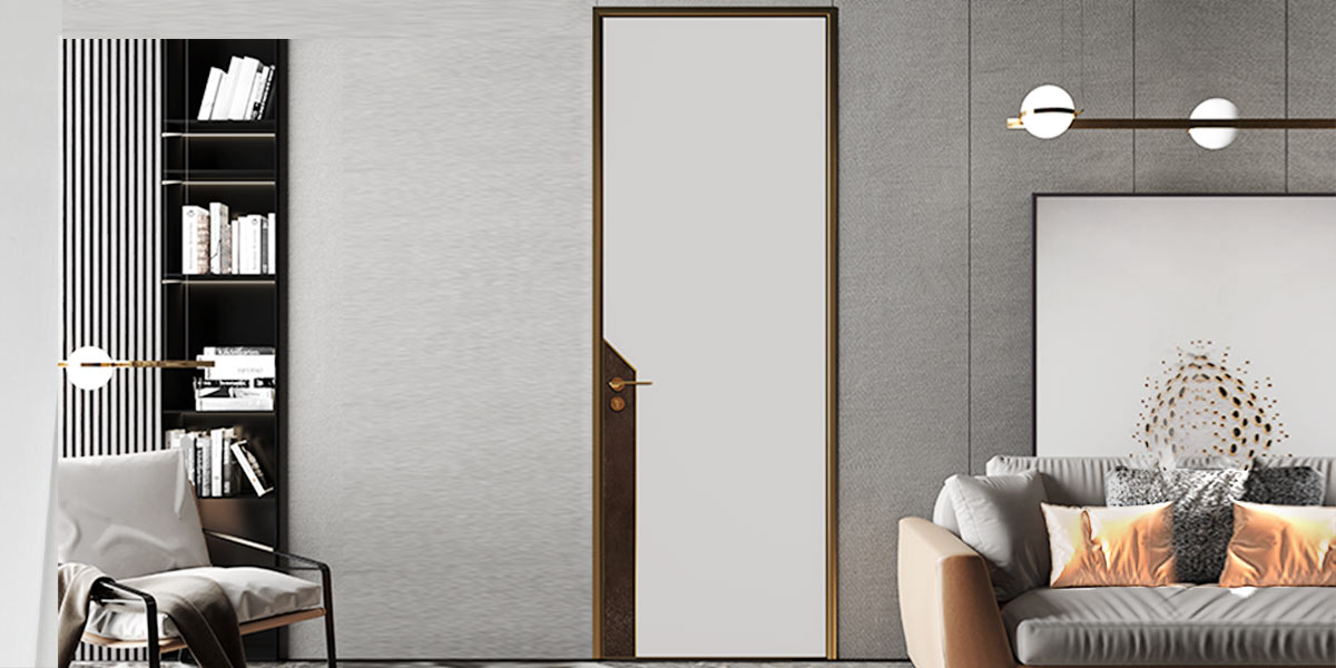 Modern PVC Wood Interior Door 