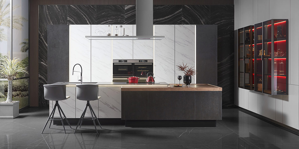 A modern luxury kitchen