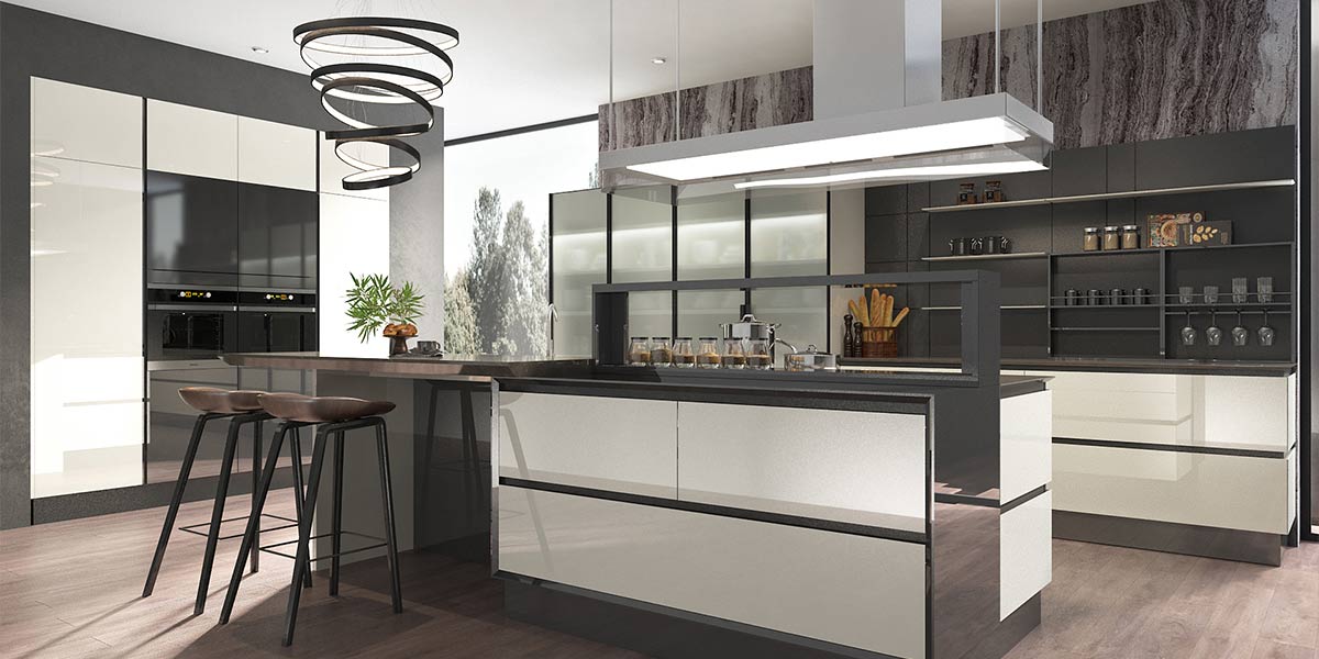 High Gloss Frameless Kitchen Cabinets High Gloss Frameless Kitchen Cabinets