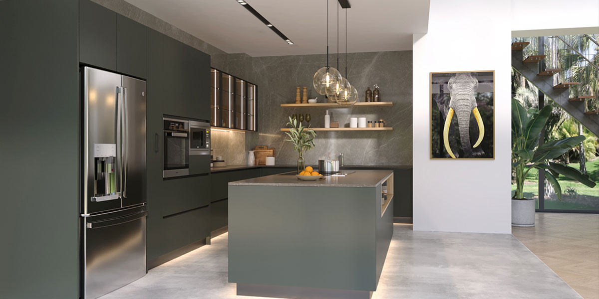 Dark Grey Kitchen Cabinets Minimalist Style Dark Grey Kitchen Cabinets Minimalist Style