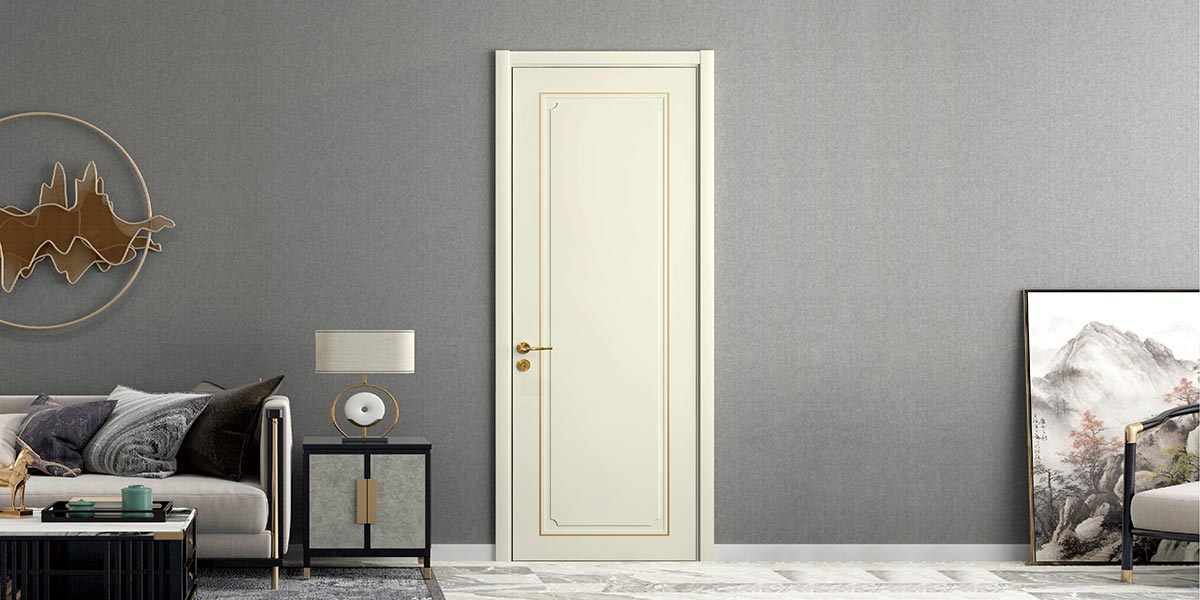 Matte Ivory White Painting Wood Door Matte Ivory White Painting Wood Door