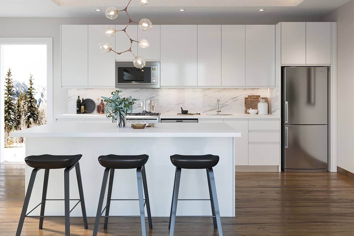 All White Kitchen Cabinets with Island All White Kitchen Cabinets with Island