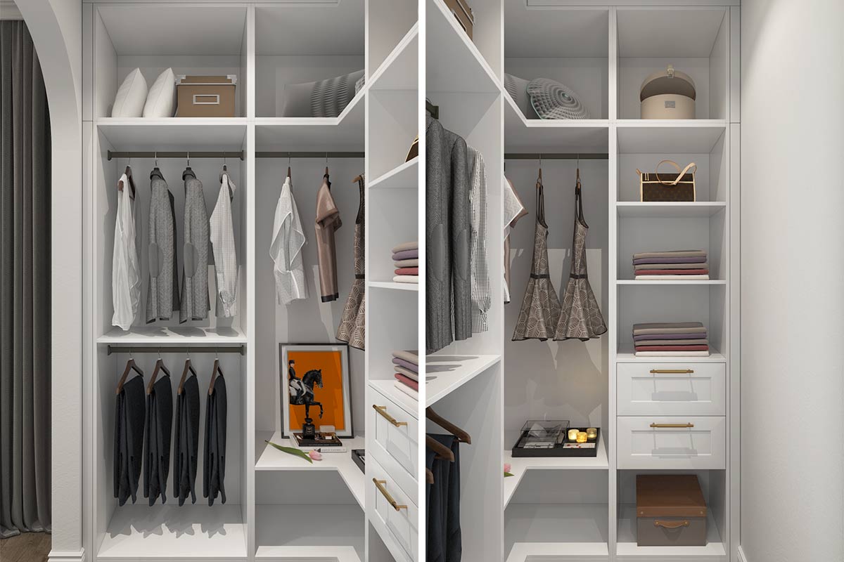 White Walk in closet White Walk in closet