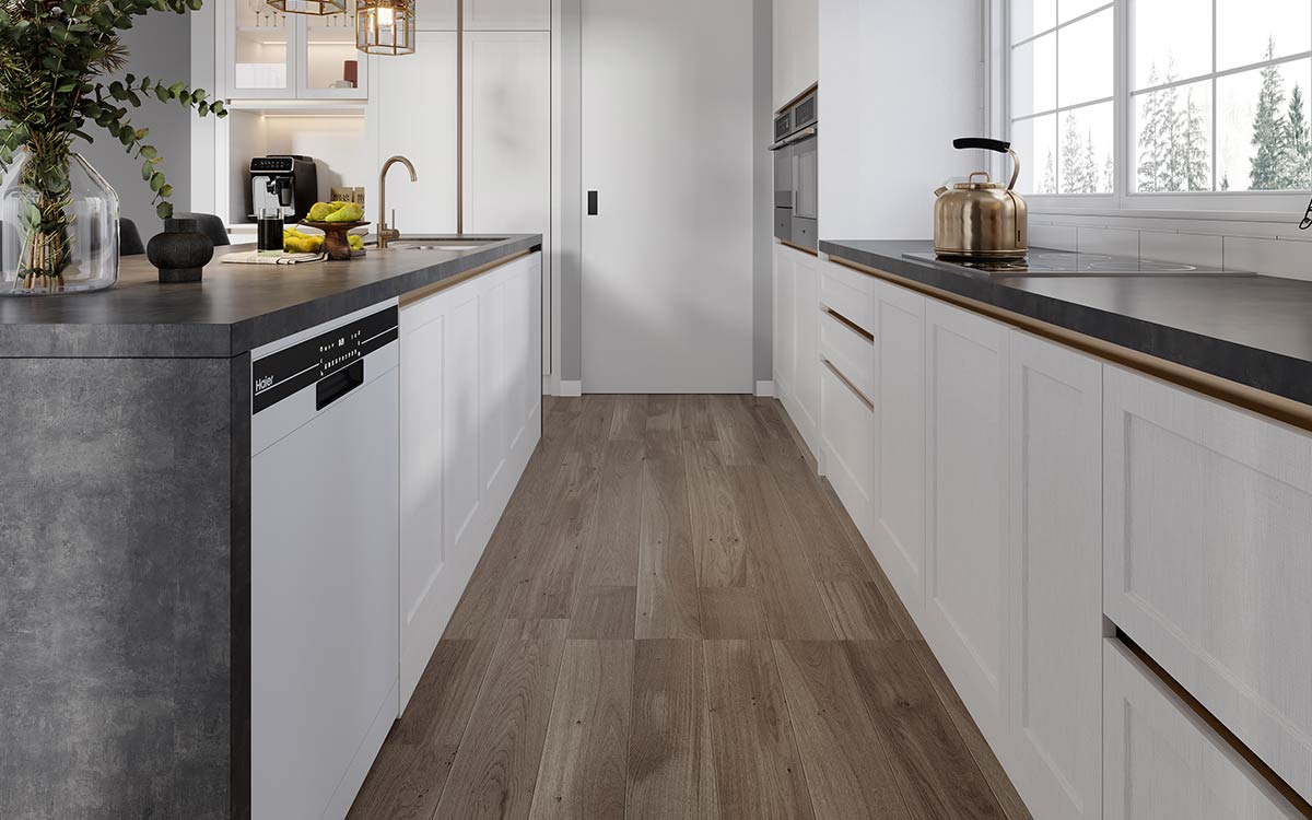 Contemporary Handleless Shaker Kitchen Contemporary Handleless Shaker Kitchen