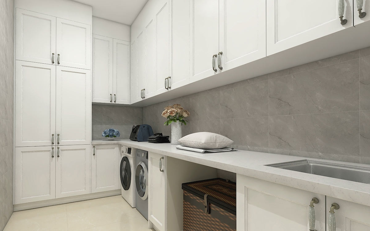 White Shaker Laundry Room Storage Cabinets White Shaker Laundry Room Storage Cabinets