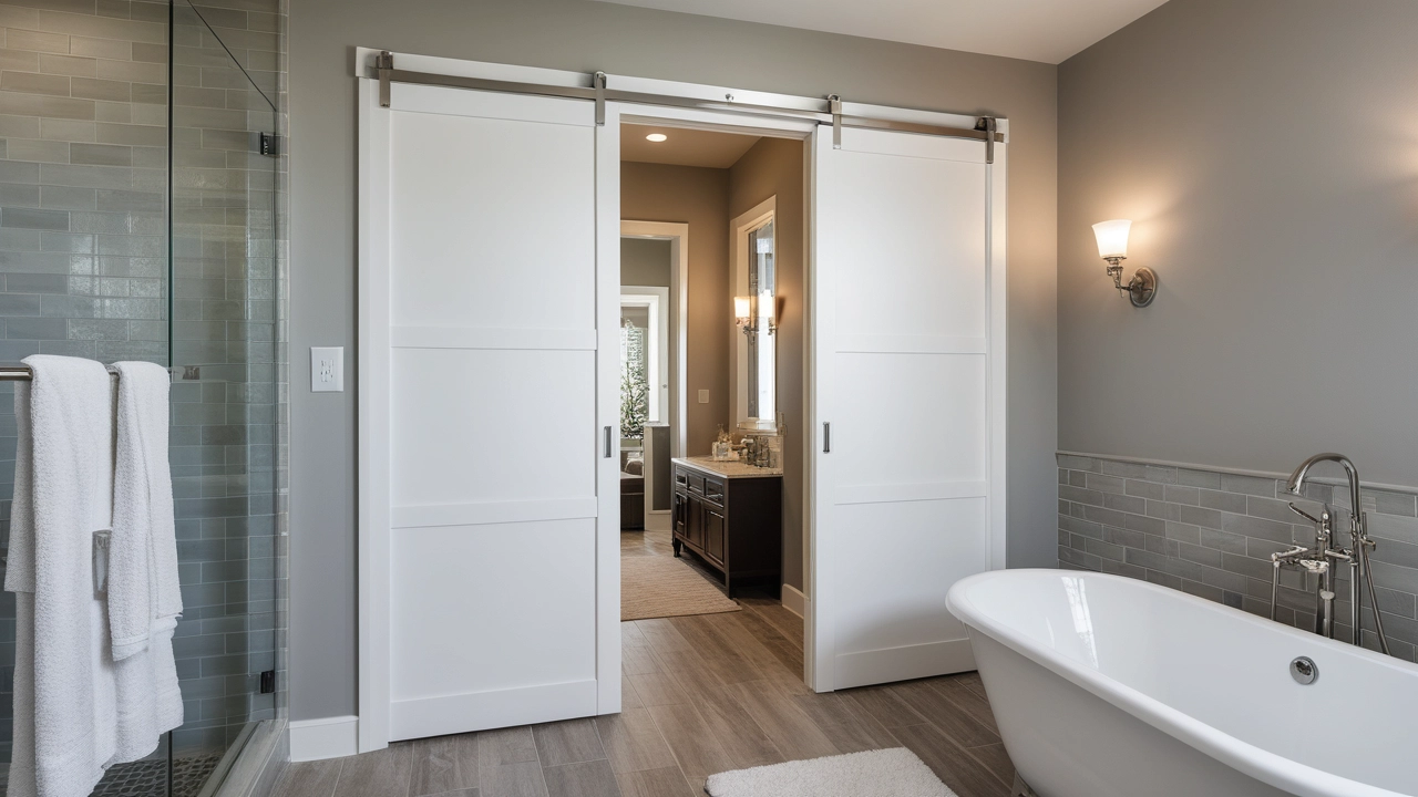10 Stunning Modern Bathroom Doors Designs Popular in Mexico